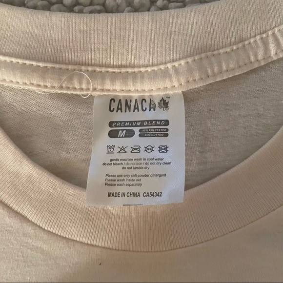 White Widow Canaca Offwhite Tee Shirt - Picture 6 of 10